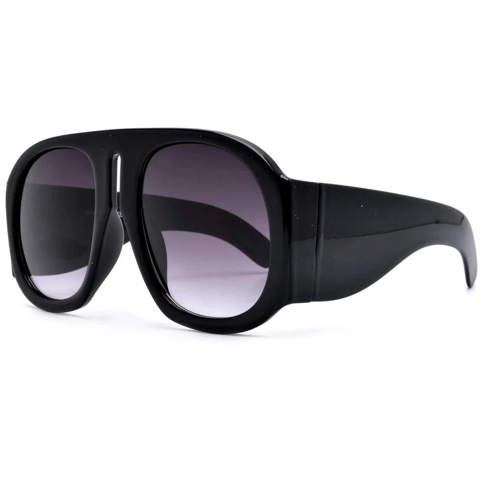 Oversized Sunglasses Men's Fashion Style Black Frame Party Beach Thick Frame New